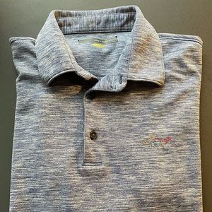 Greg Norman short sleeve golf shirt blue size L/G men’s